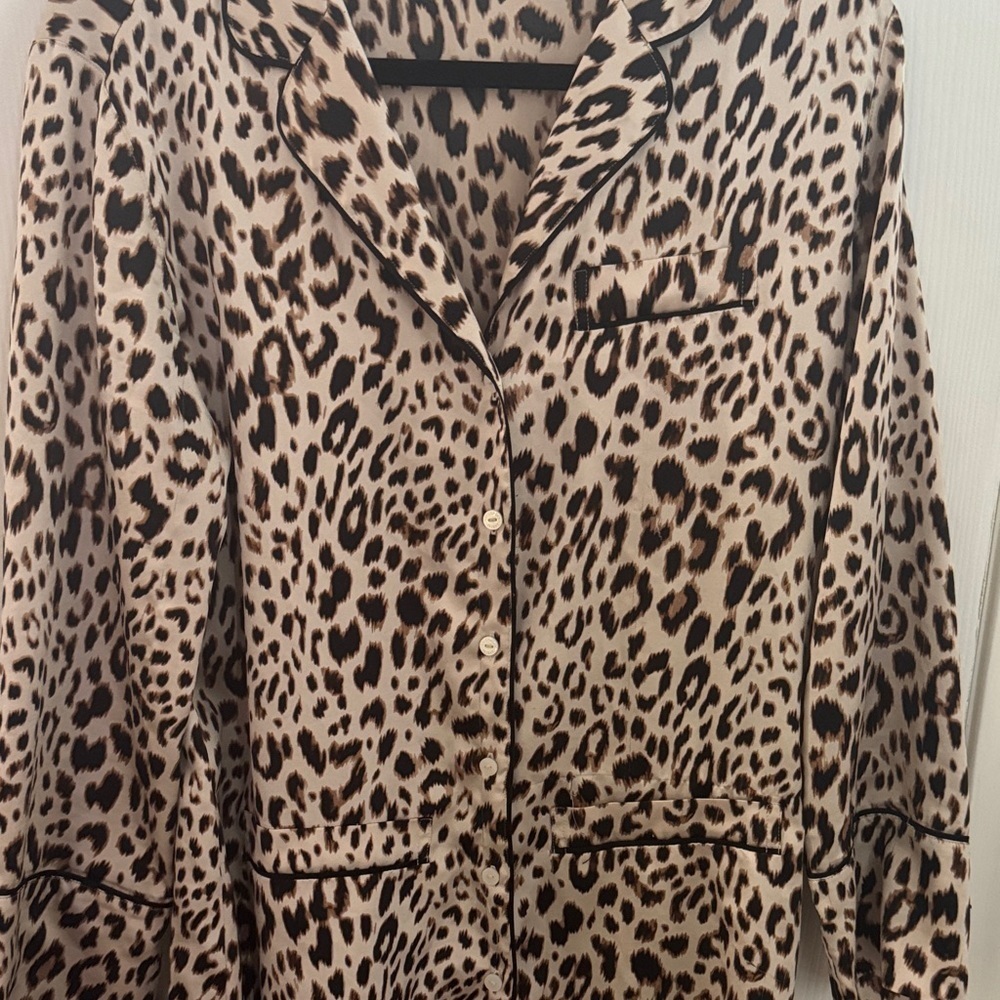 Victoria’s Secret Leopard Print Women's Sleepwear Dress - Picture 2 of 5